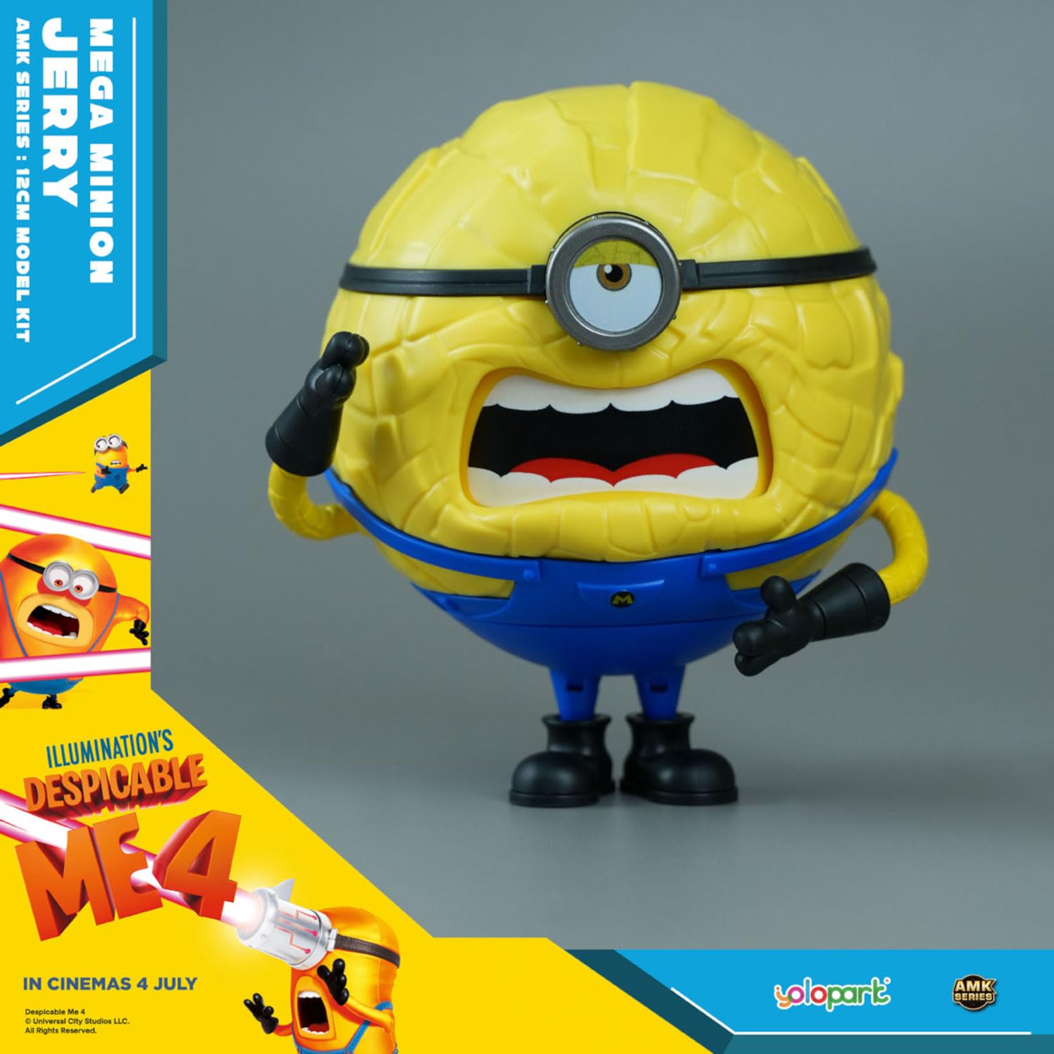 DOYUSHA Minion Mega Minion Jelly Toy for Kids
