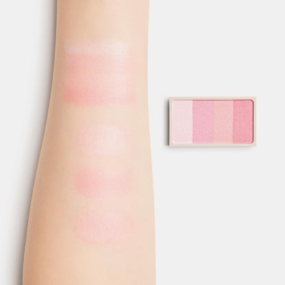 Mujirushiryouhin Cheek Color Rose Pink 4.7g for a Natural Flush
