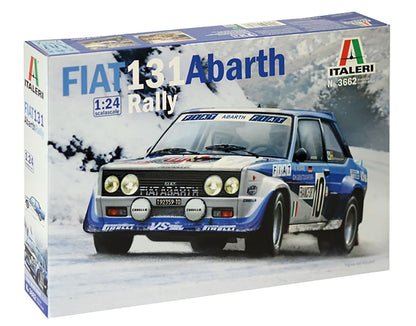 PLATZ Fiat 131 Abarth Rally Model Kit with Japanese Instructions