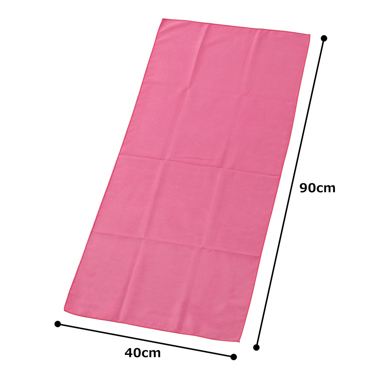 Aska Towel Quick-Dry Face Towel Rose 40cm x 90cm