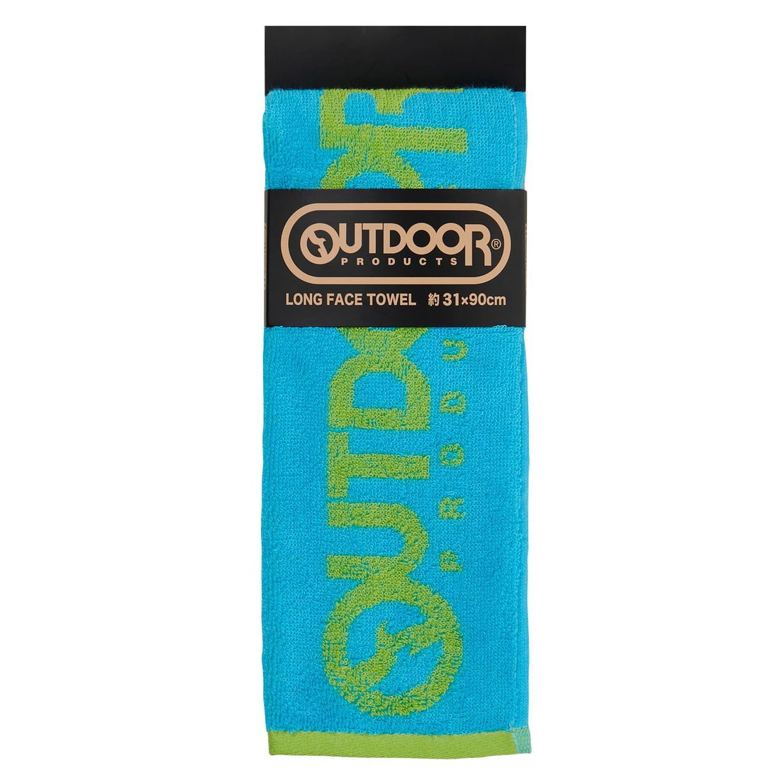 NASTO Long Face Towel 100% Pile Cotton 31x90cm in Blue