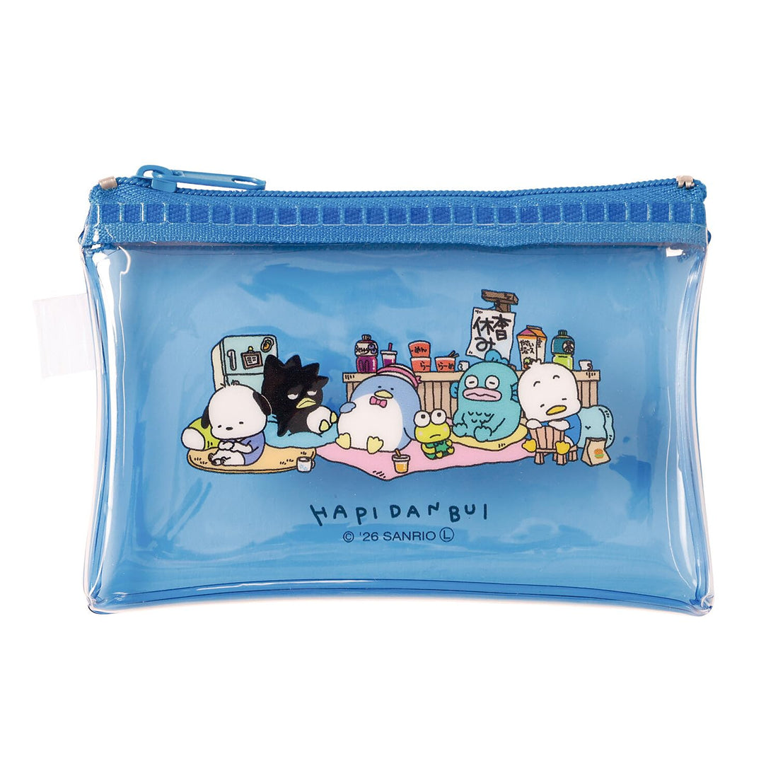 M-Plan Nishimura Yuji × Hapidanbui Mini Pouch, Mix B, 120 × 80 × 40 mm