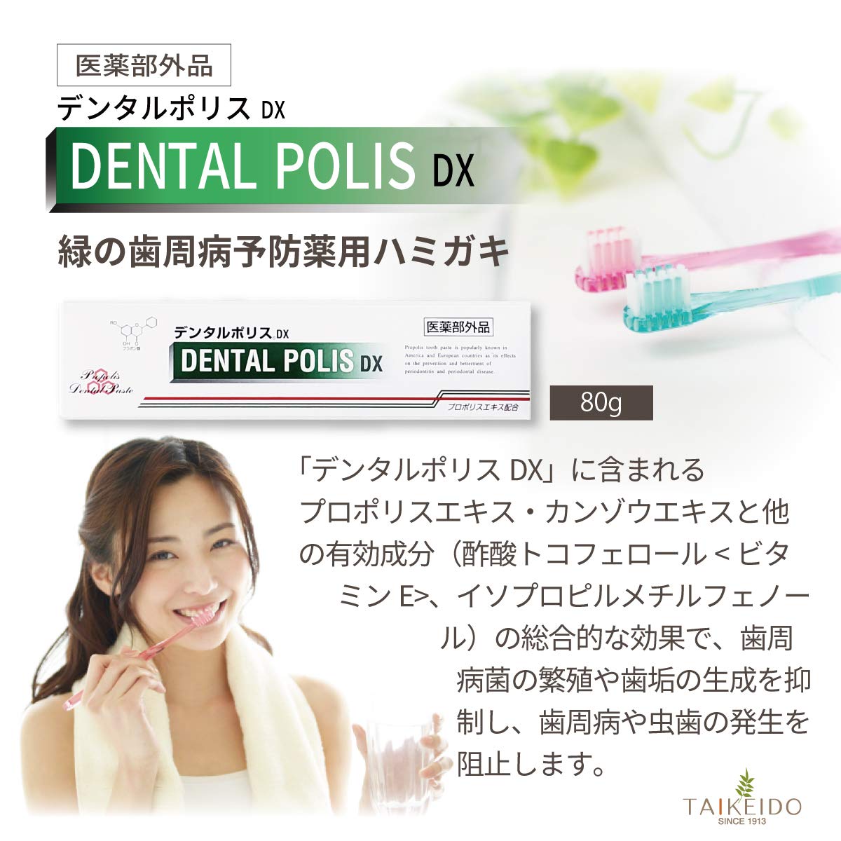 Nihon Shizen Ryoho Dentalpolis DX Gentle Cleansing 80g