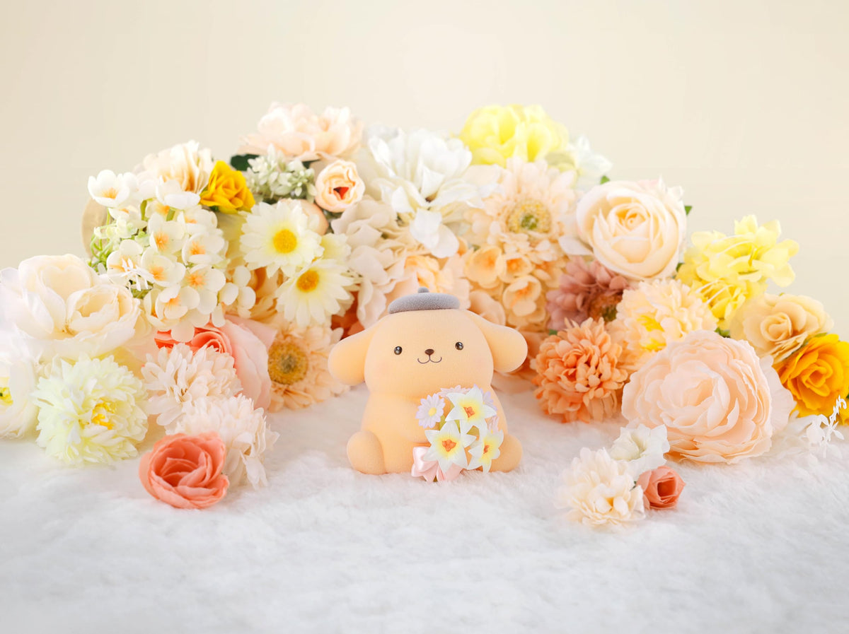 Rowtashii Noise Pom Pom Purin PVC Figure Pastel Color 90mm