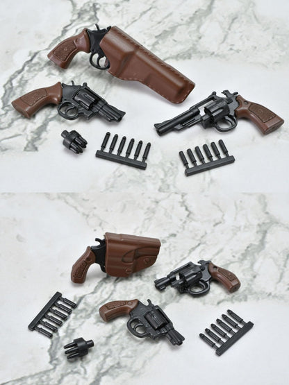 TOMYTEC 1/12 Little Armory LA111 Revolver Set B Unpainted Kit