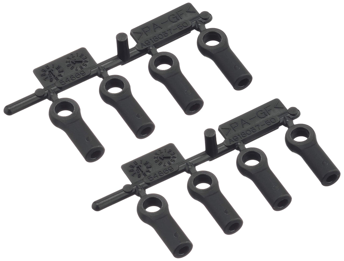 TAMIYA Hop-Up Options Open Type 5mm Reinforced Adjusters Long 8pcs