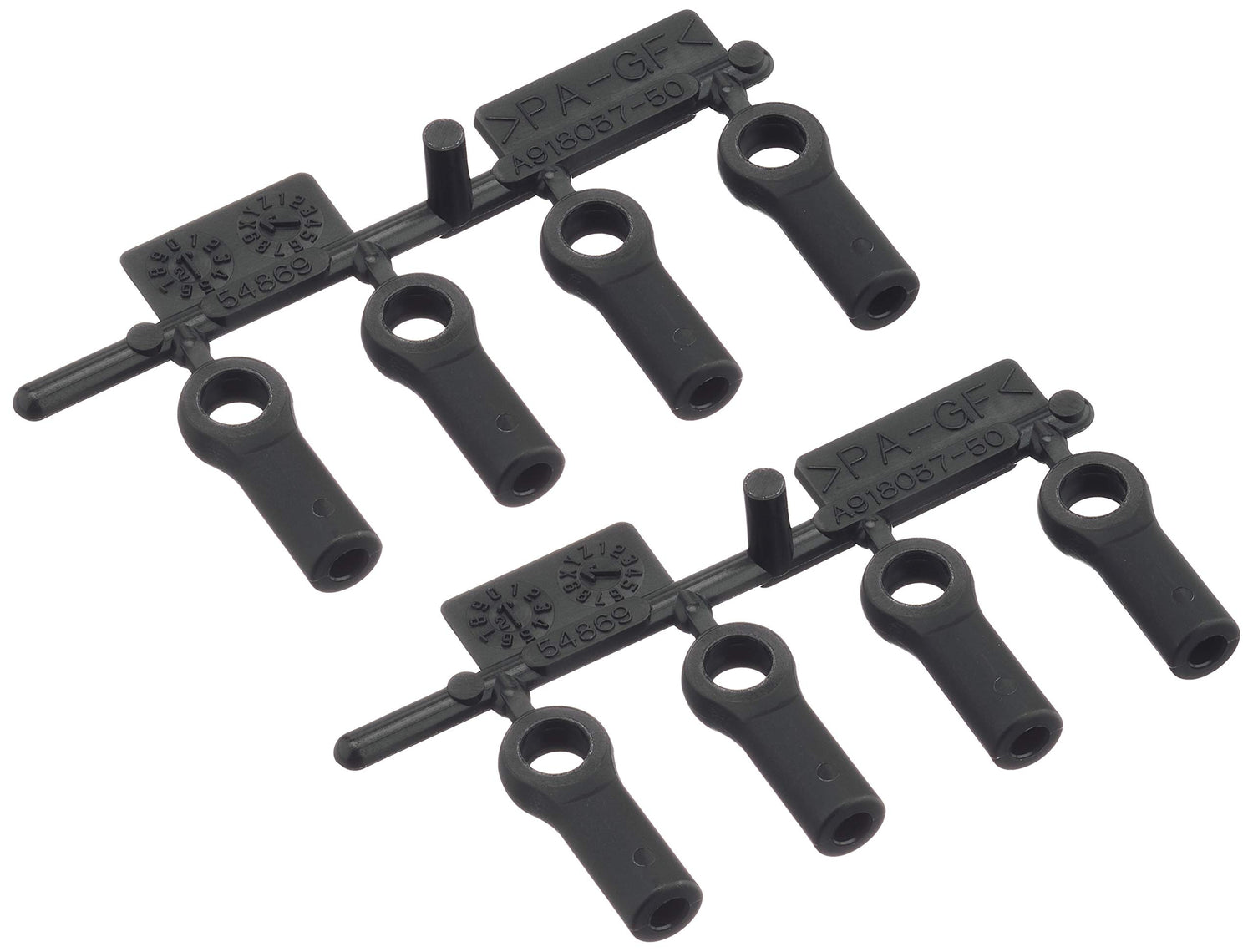 TAMIYA Hop-Up Options Open Type 5mm Reinforced Adjusters Long 8pcs