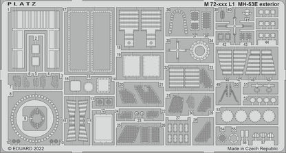 PLATZ 1/72 MH-53E Sea Dragon Detail Parts for Model Kits