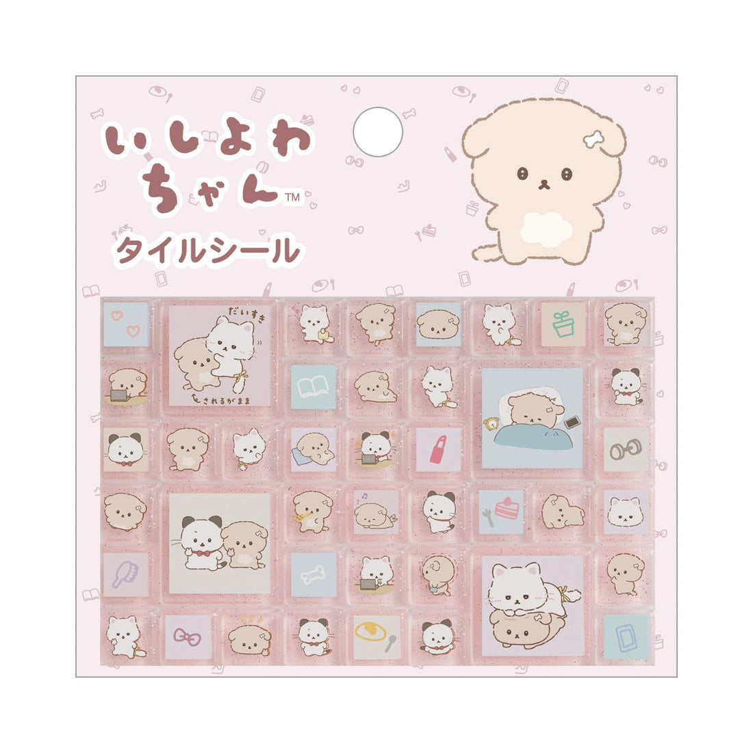 San-X Ishi Yowa-chan Tile Seal Set for Japanese Model Kits