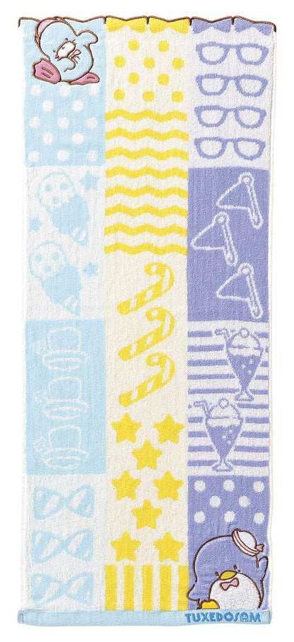 Marushin Face Towel Tuxedo Sam Cotton 34x80cm