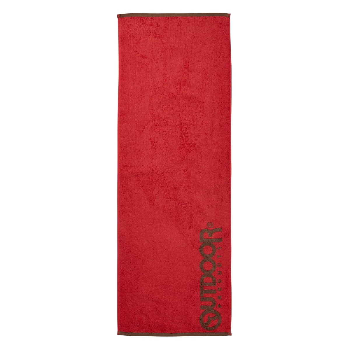 NASTO Long Face Towel Made of 100% Cotton 31x90cm Orange