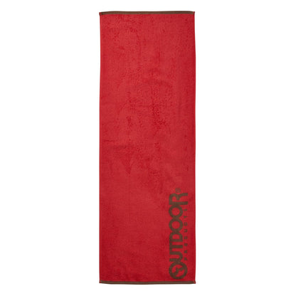 NASTO Long Face Towel Made of 100% Cotton 31x90cm Orange
