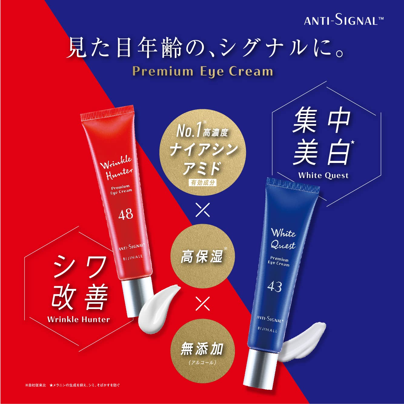 ANTI-SIGNAL Wrinkle Hunter Eye Cream 20g for Japanese Skincare