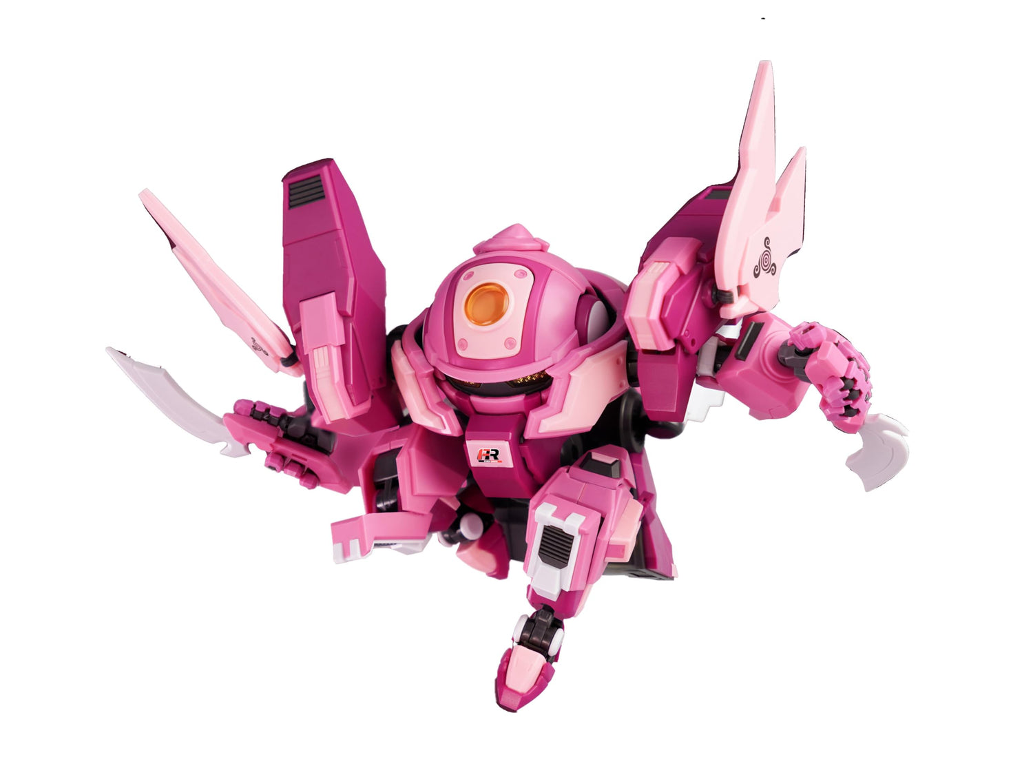 Yi Li Chuang Wan Fruty ROBO Peach Surfer Model Kit Assembly