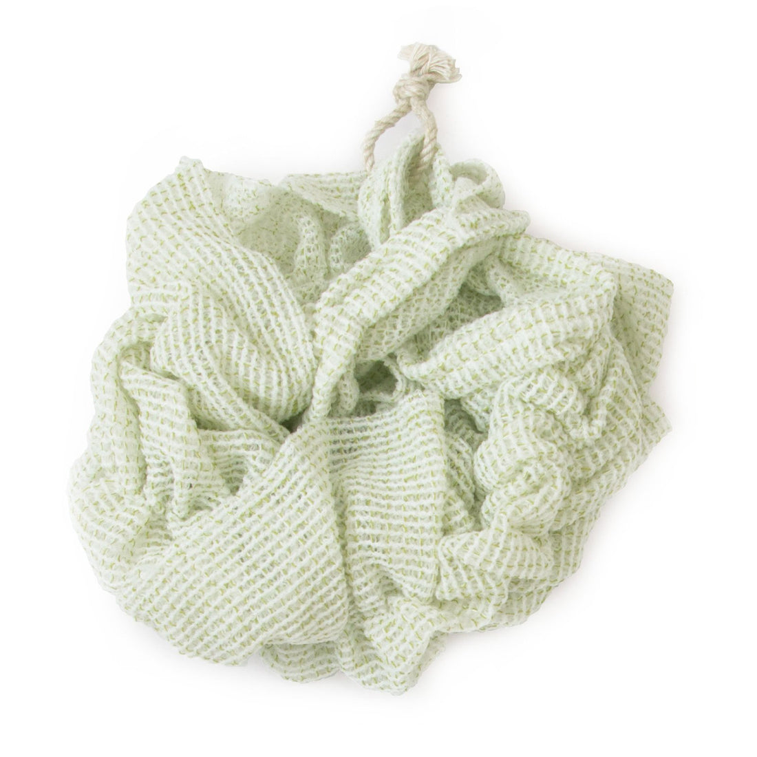 OKA PLYS base epi Foaming Body Towel Green 28x90cm