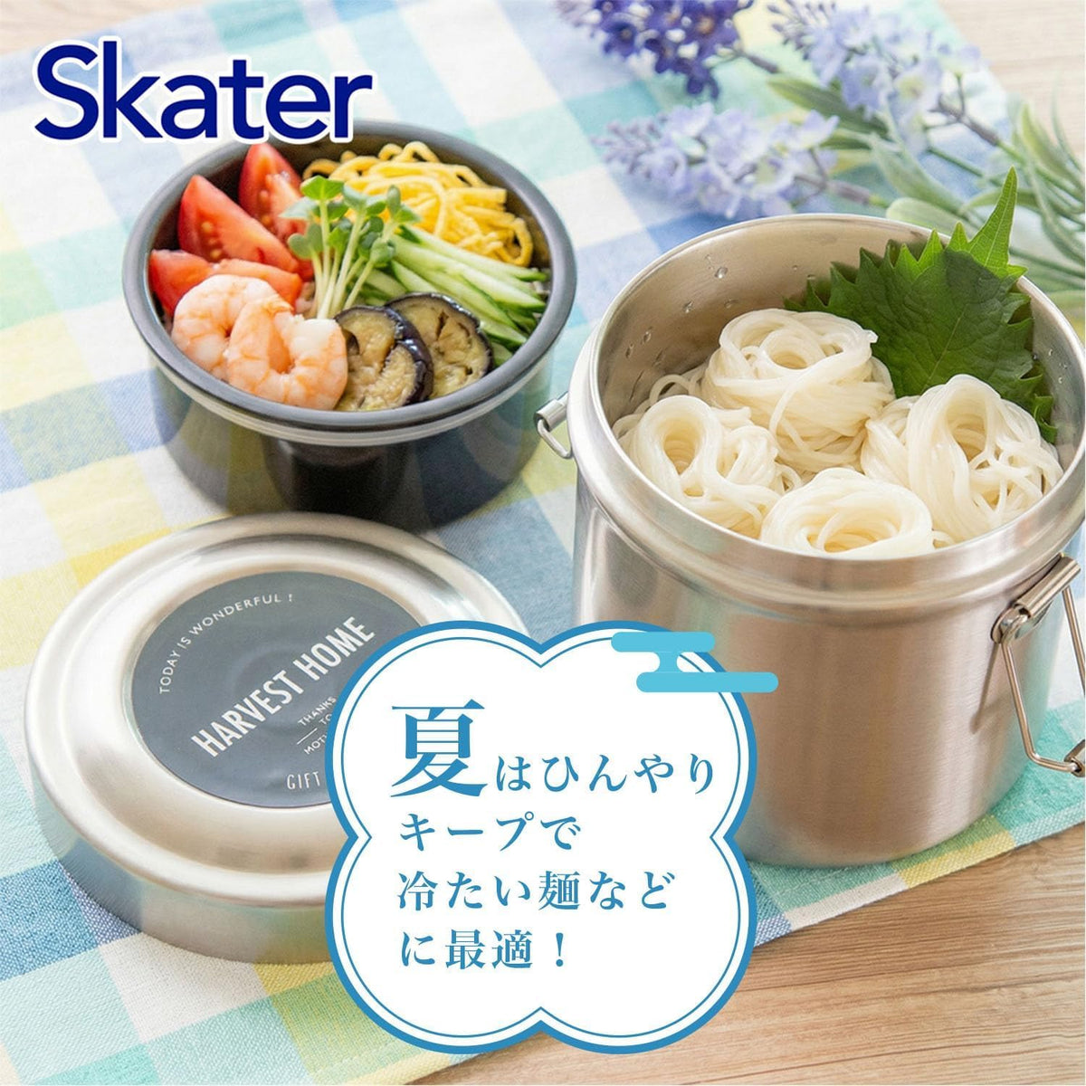 Skater Insulated Lunch Jar 840ml Large Capacity Stainless Steel