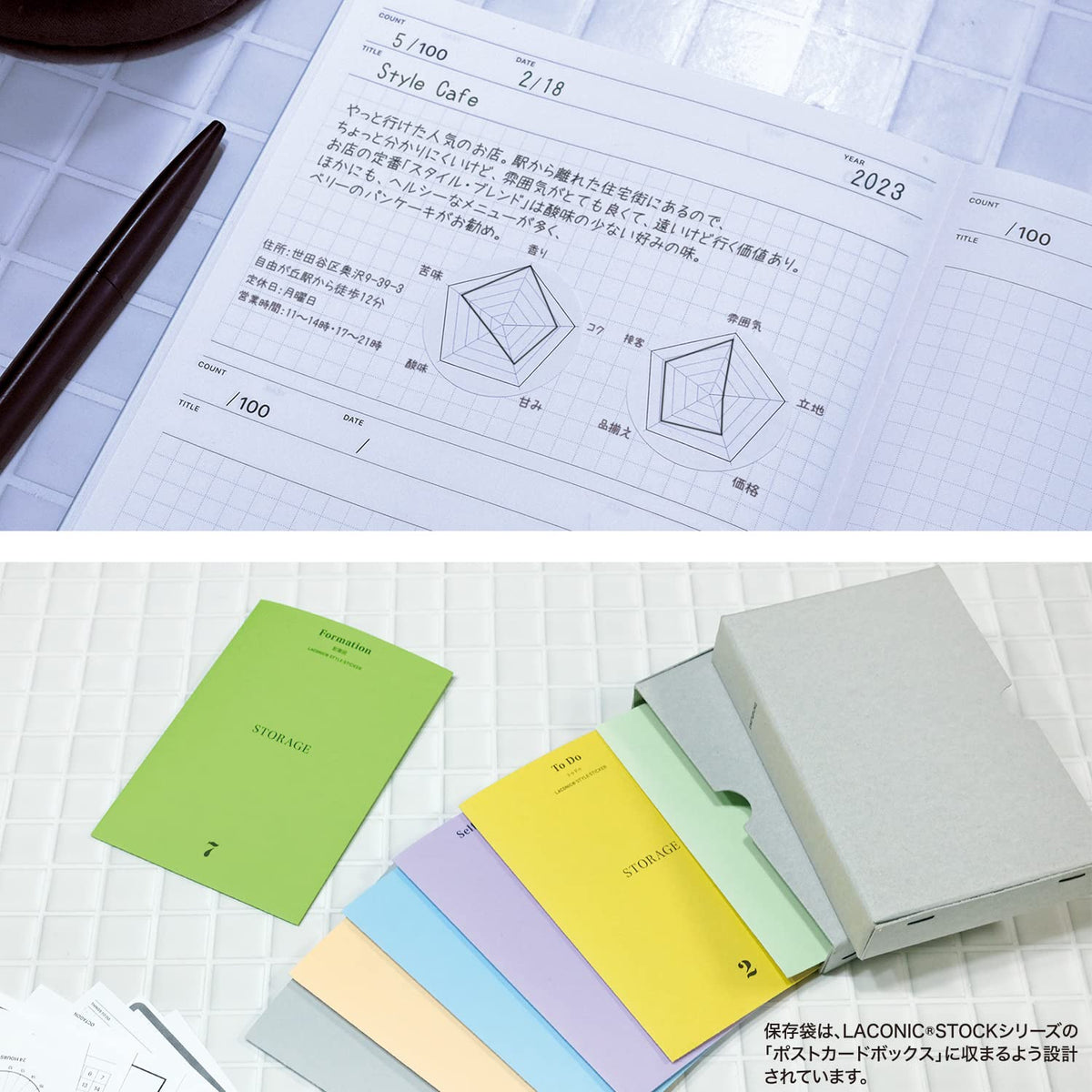 Laconic Style Note Sticker ToDo List for Organized Planning