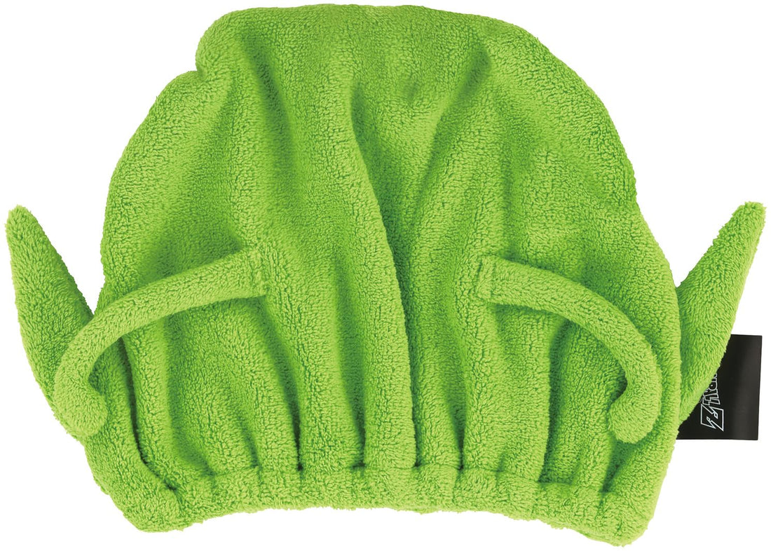 Skater Hair Drying Towel Cap for Kids with Dragon Ball Z Design