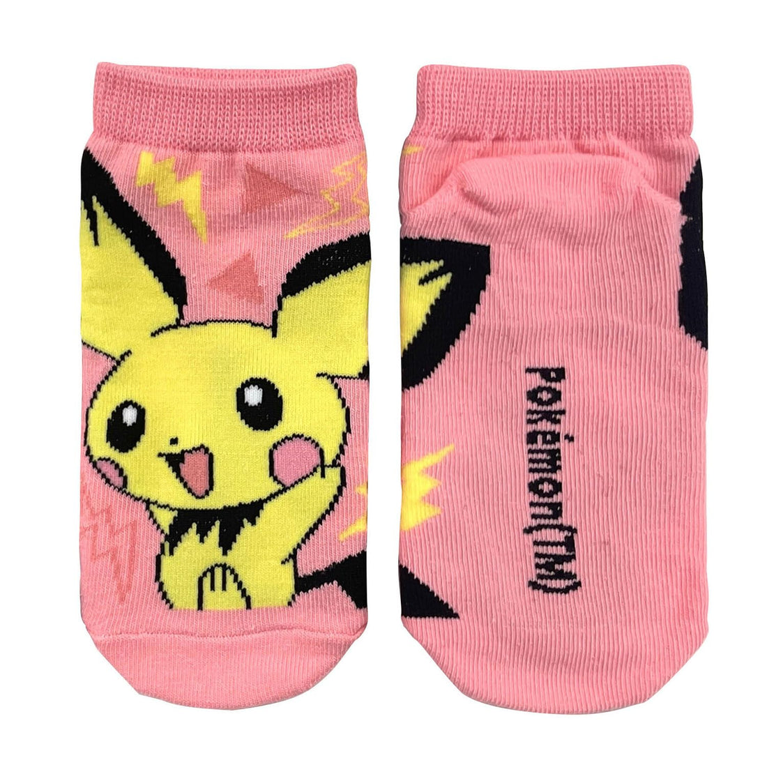 Small Planet Pokemon Character Socks Pichu Kids Size