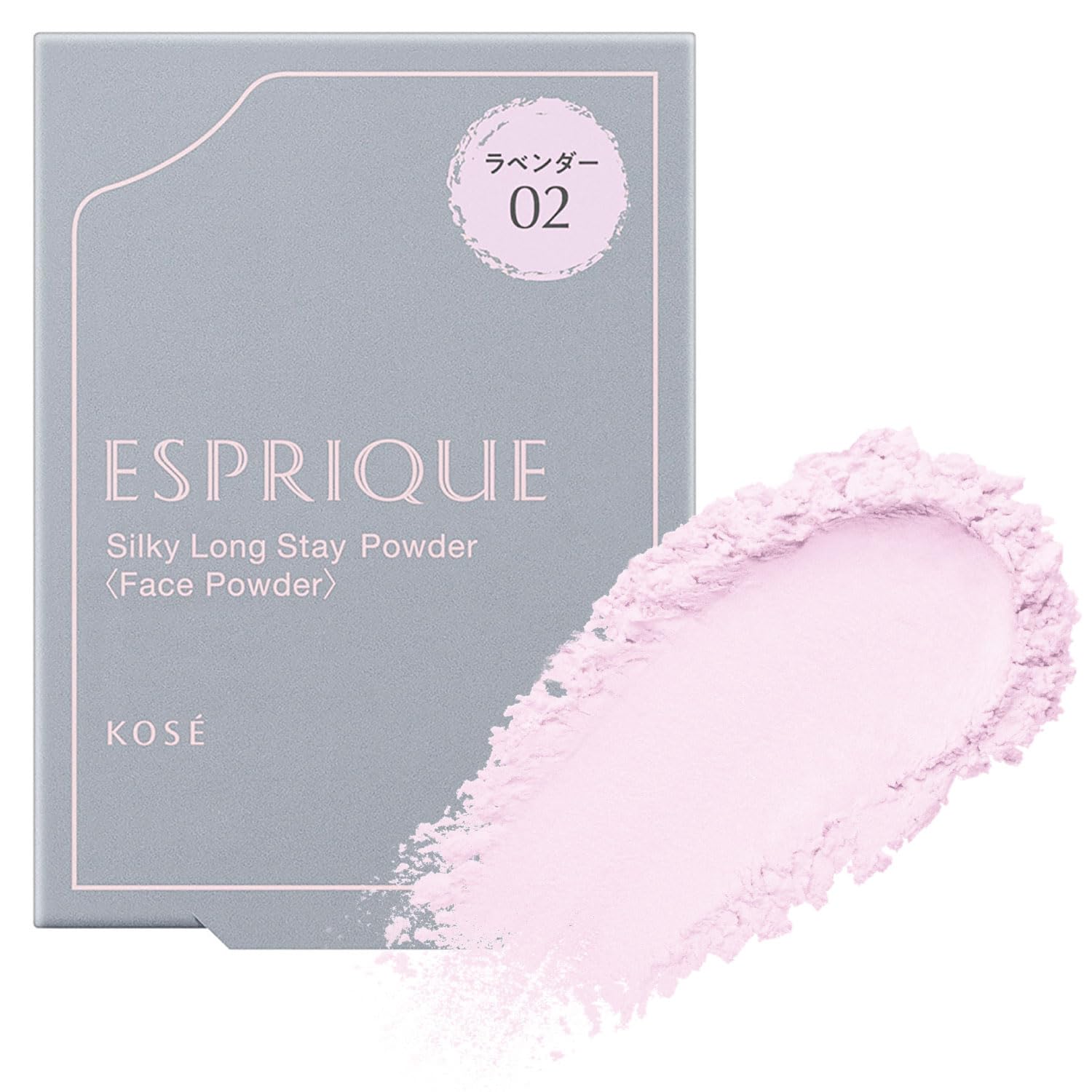 ESPRIQUE Silky Long Stay Powder 02 Lavender 6g Face Powder