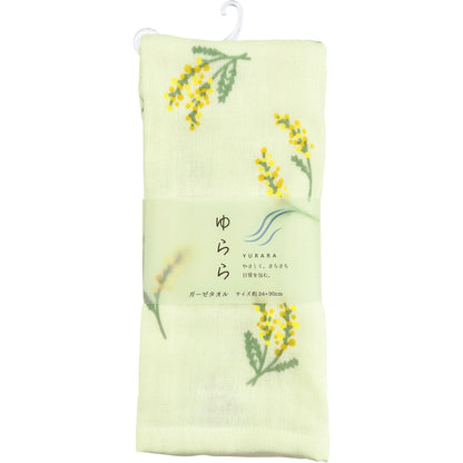 Hayashi Face Towel Set of 3 Soft Gauze Blend 34x90cm