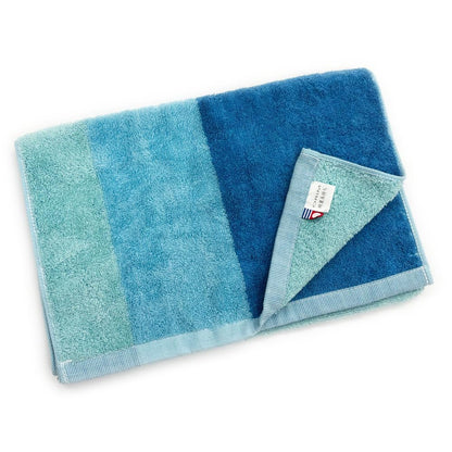 ORIM Imabari Towel Durable and Beautiful Face Towel in Shimanami Blue