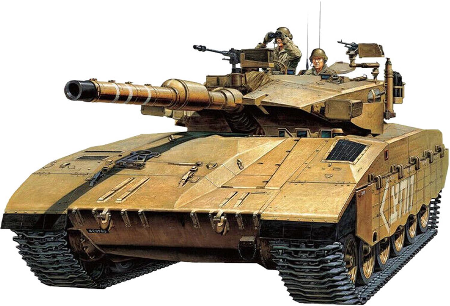 Academy 1/72 Israeli Merkava Mk.3 Model Kit