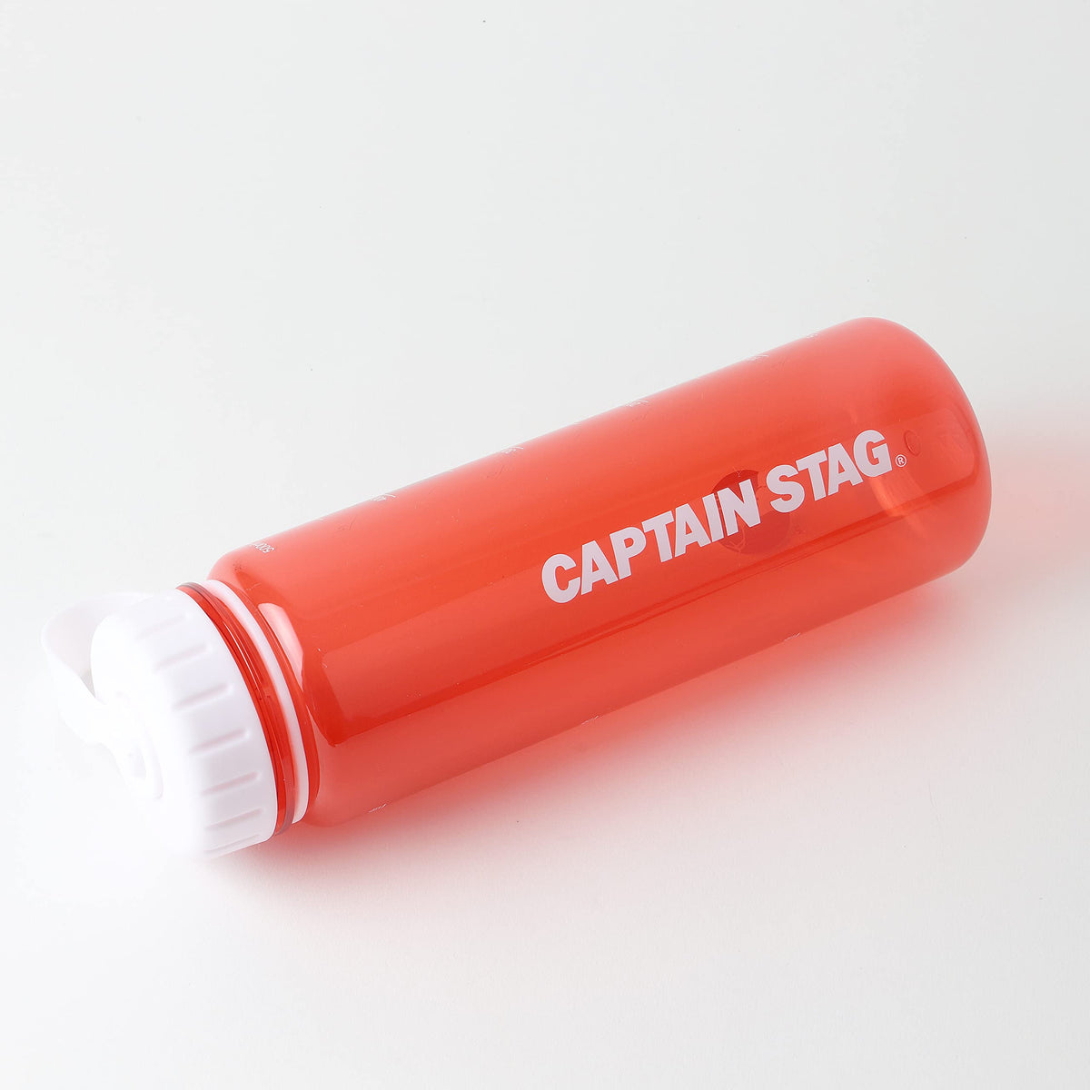 CAPTAIN STAG Sports Water Bottle with Rice Measurement 500ml Red