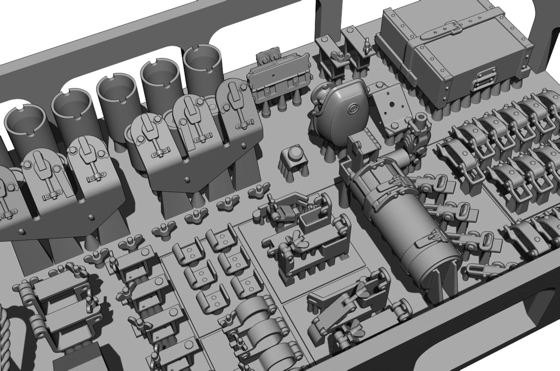 BSK Model 1/35 German StuG III G Detail Set for Model Kits