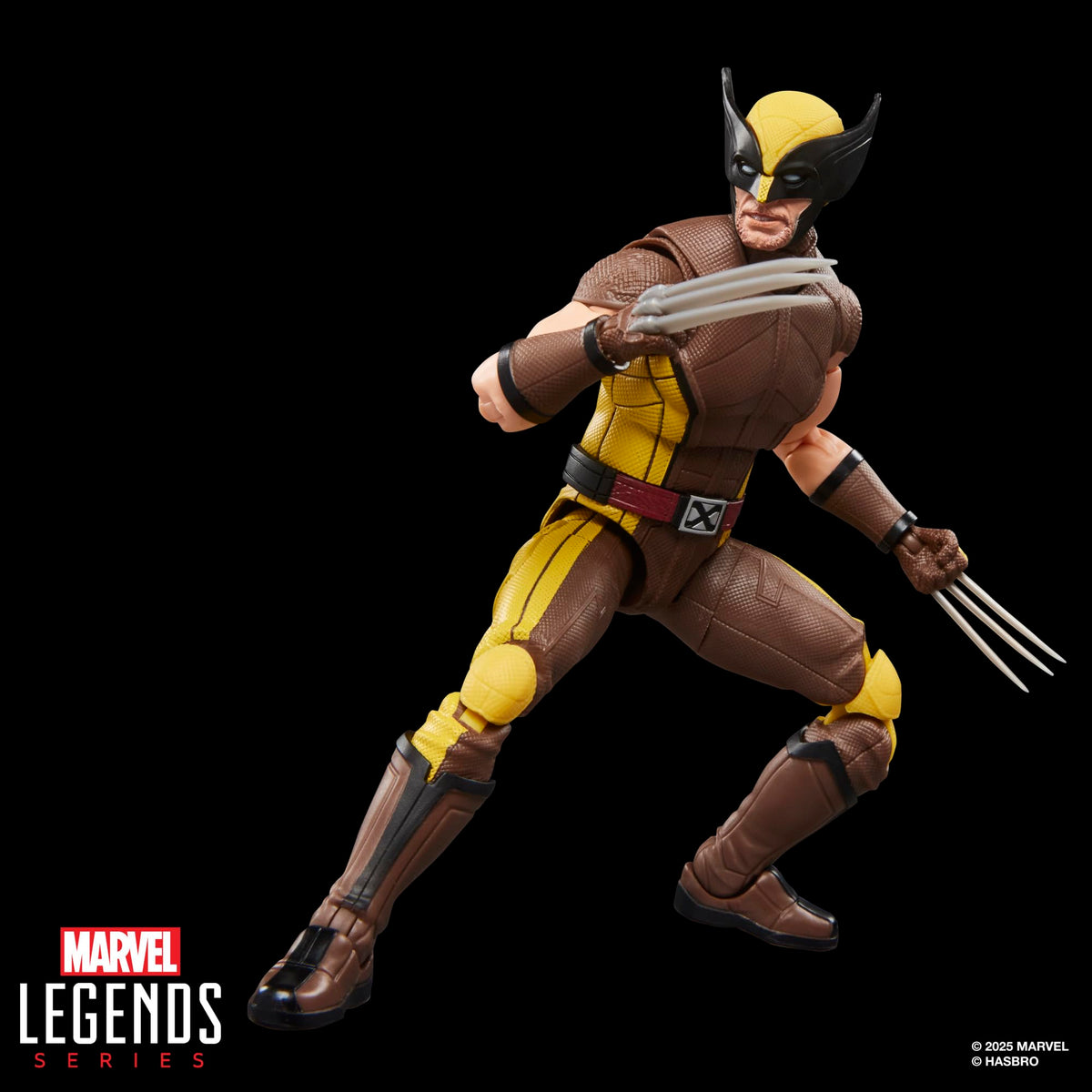 Hasbro Marvel Legends Wolverine Brown Suit 15cm Action Figure Collectible