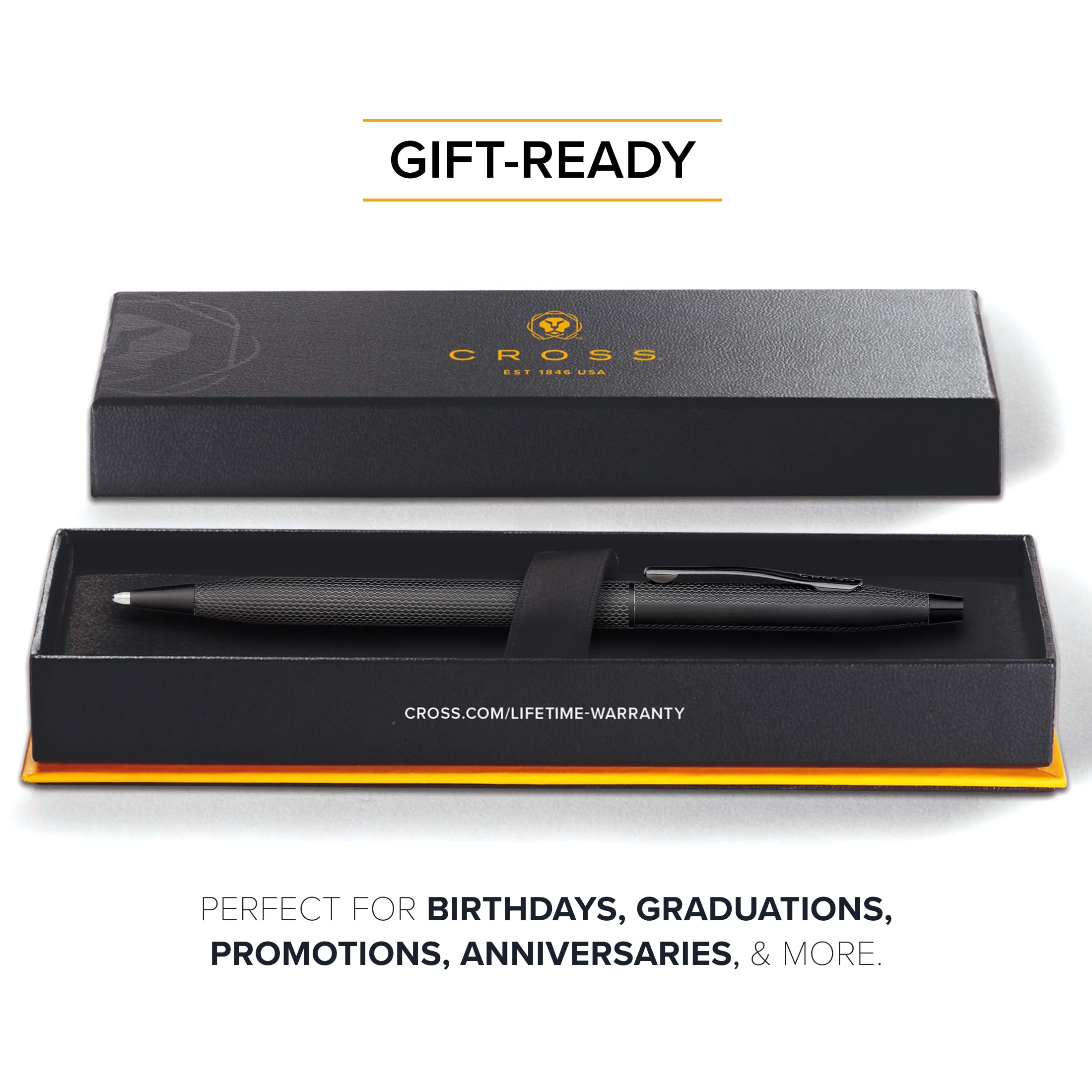 Cross Classic Century Blush Black Ballpoint Pen Premium Gift Box
