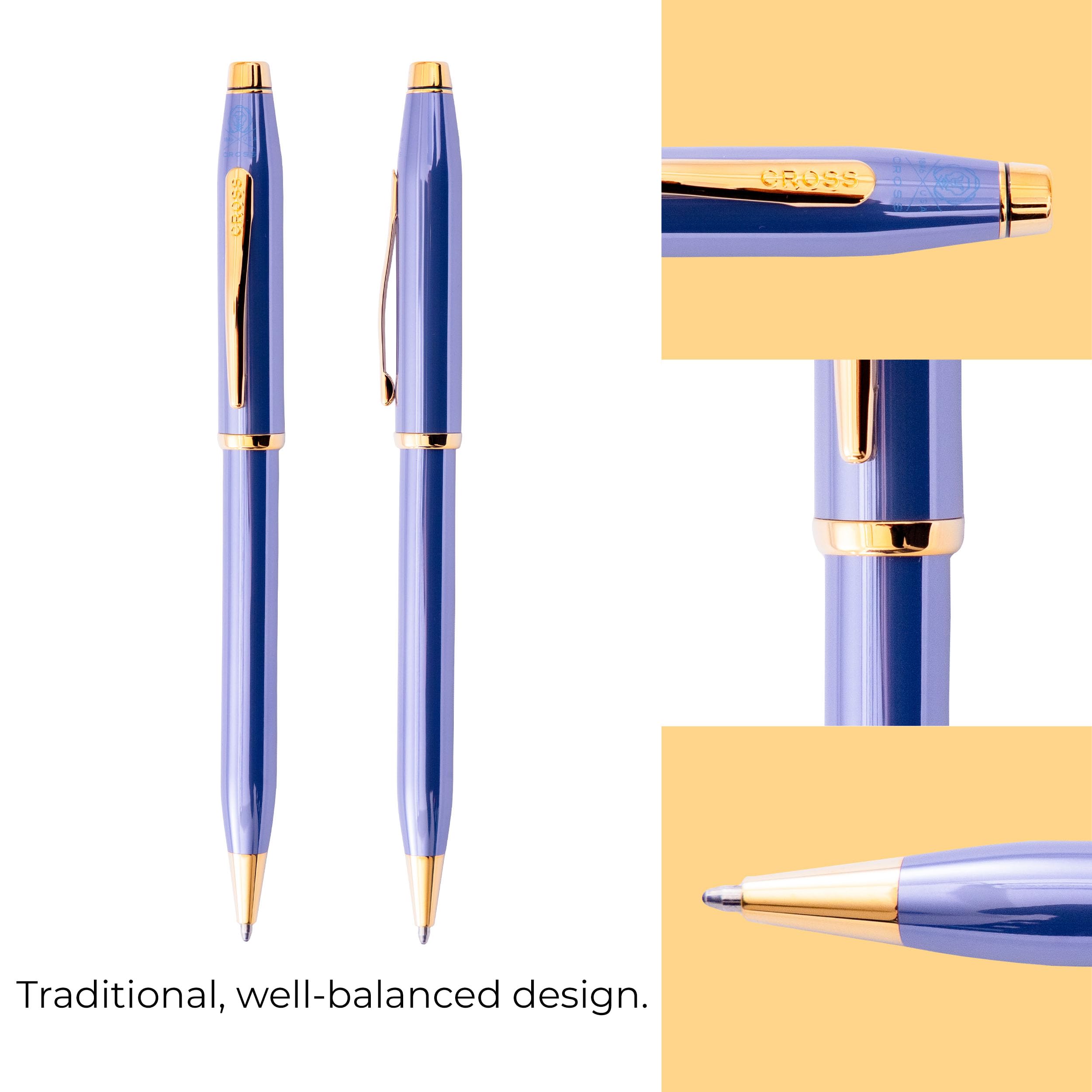 Cross Century II Lavender Blue Premium Gift Boxed Ballpoint Pen