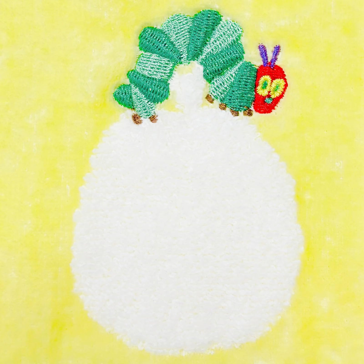 Hayashi Face Towel 33x80cm Featuring Hungry Caterpillar Design
