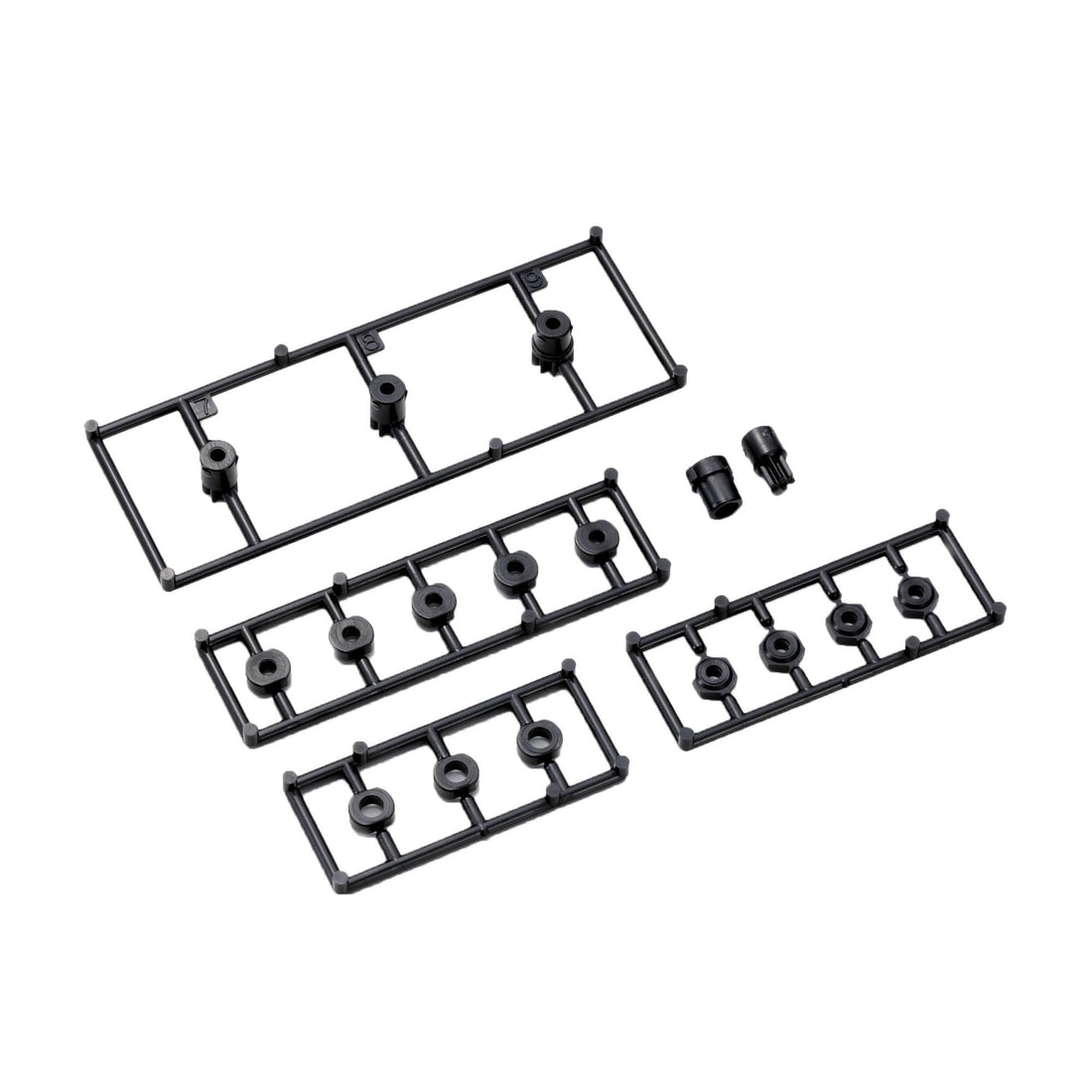 Kyosho Pinion Gear Set Black RC Model Parts for Precision Fit