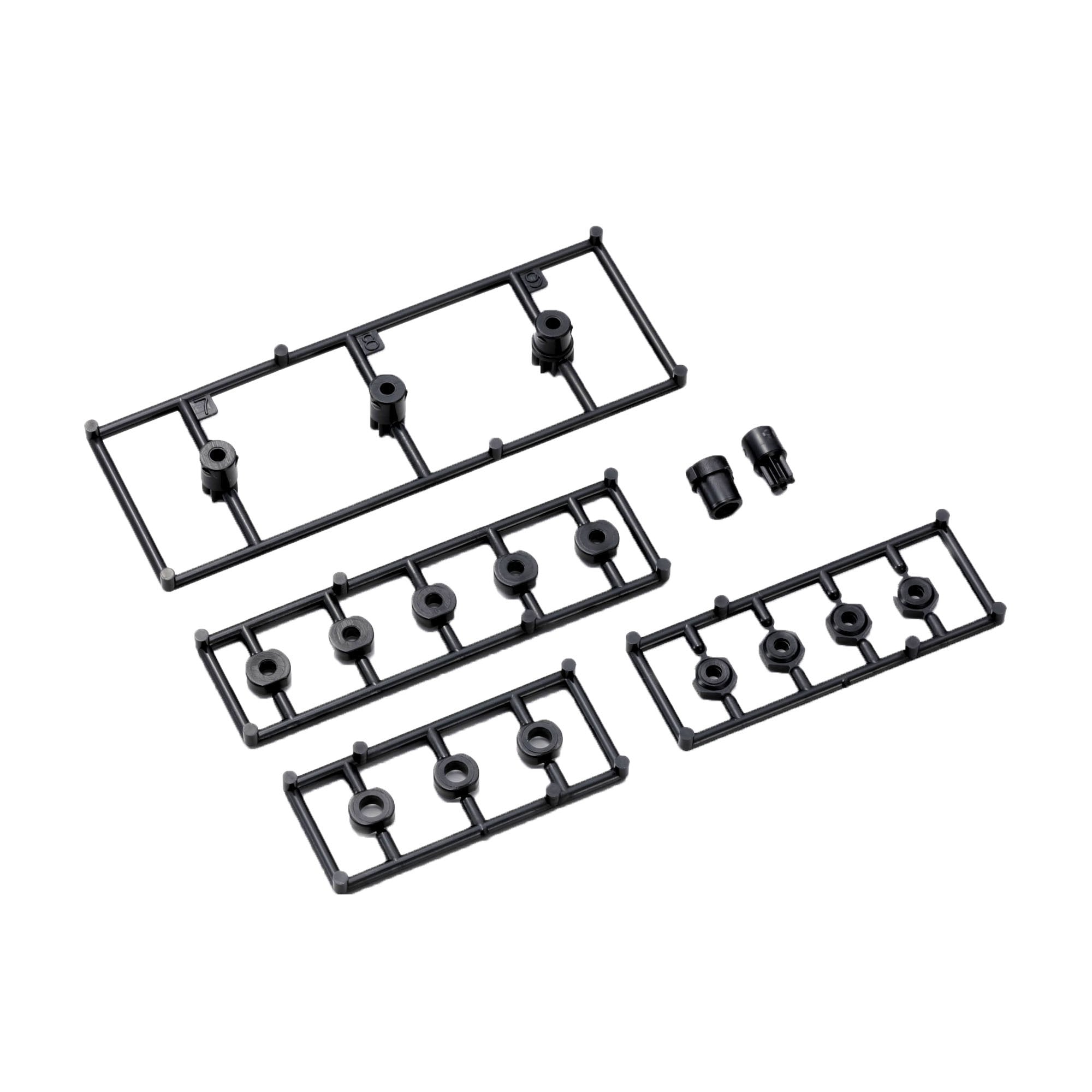Kyosho Pinion Gear Set Black RC Model Parts for Precision Fit