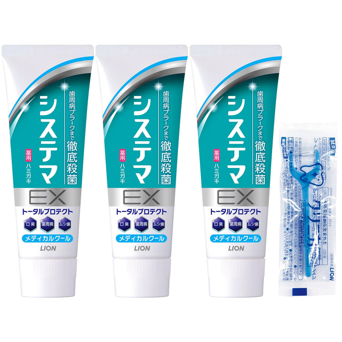 Systema EX Cool Toothpaste 130g with Floss