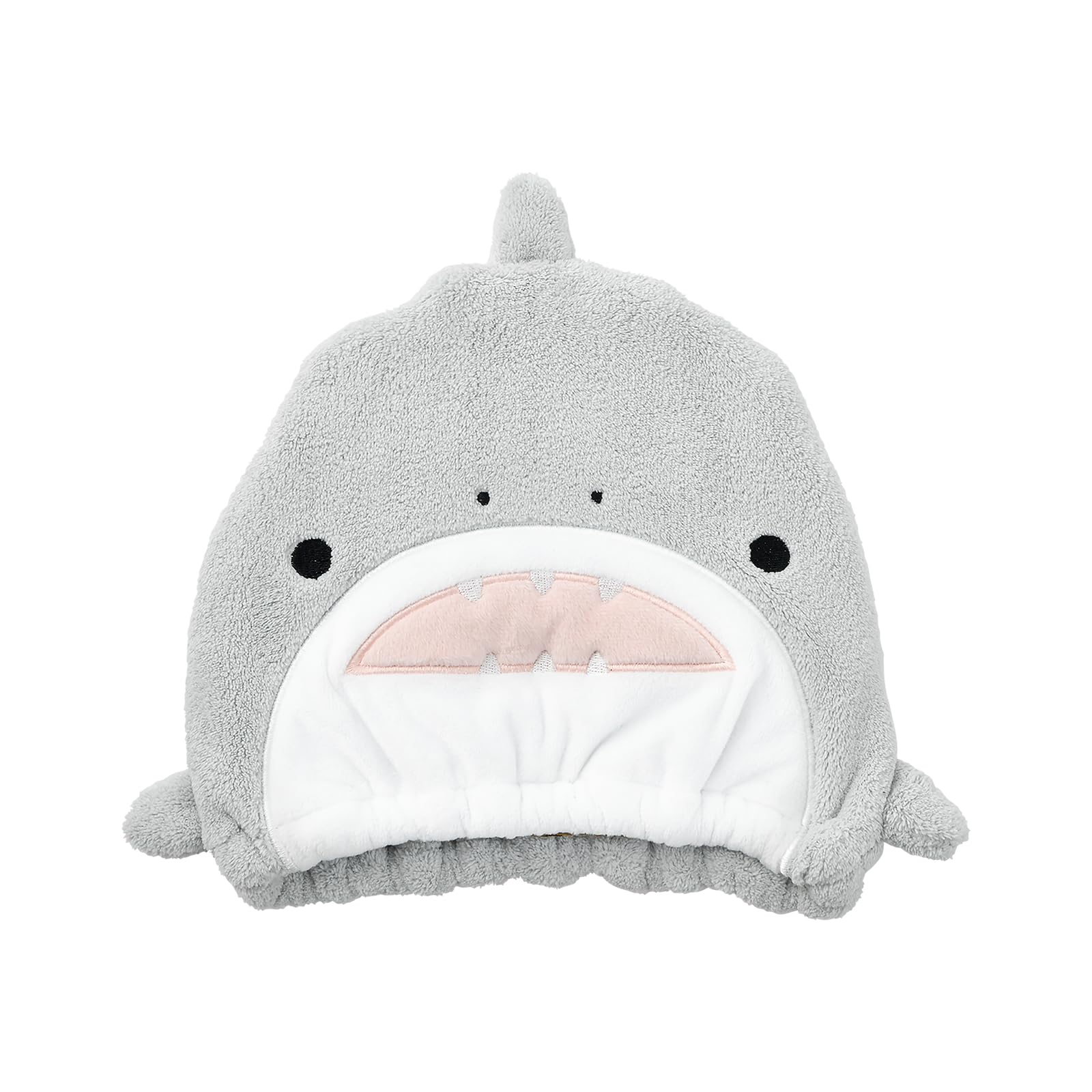 LIV HEART Hair Cap Animal Quick-Dry Towel Shark 22cm