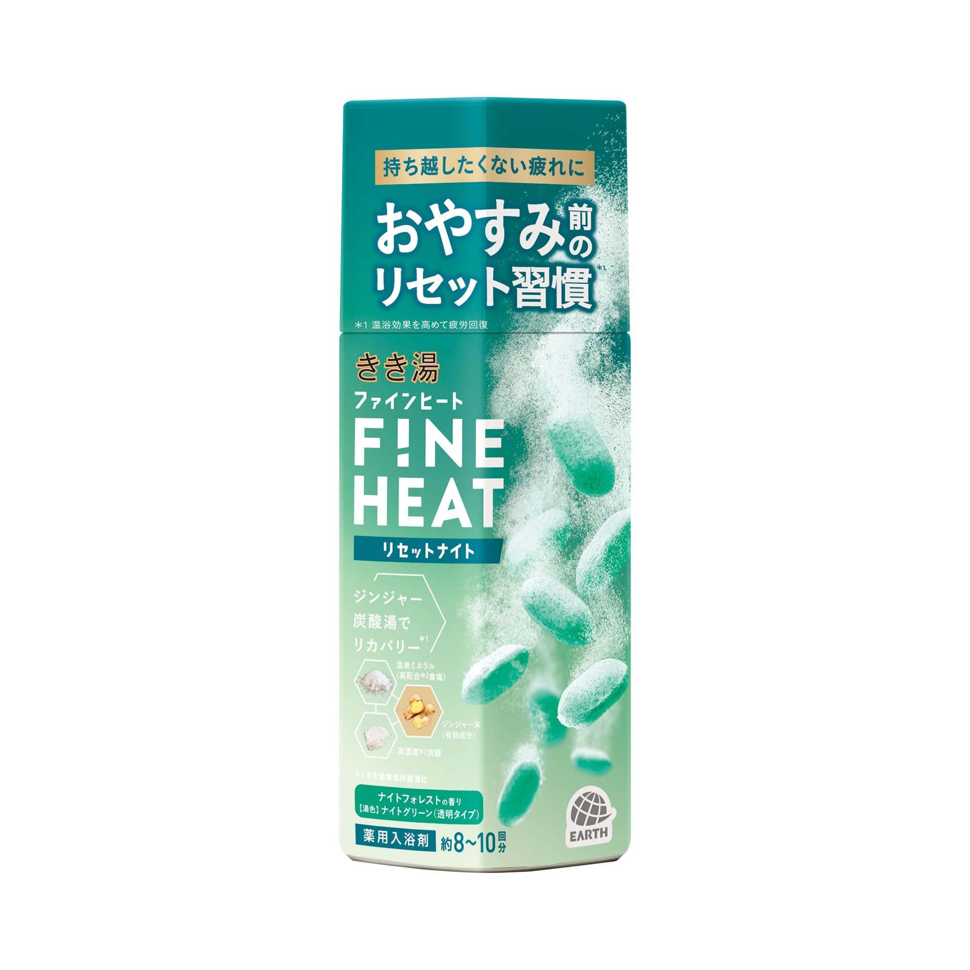 Kikiyu Fine Heat Reset Night Bath Soak 400g for Relaxation