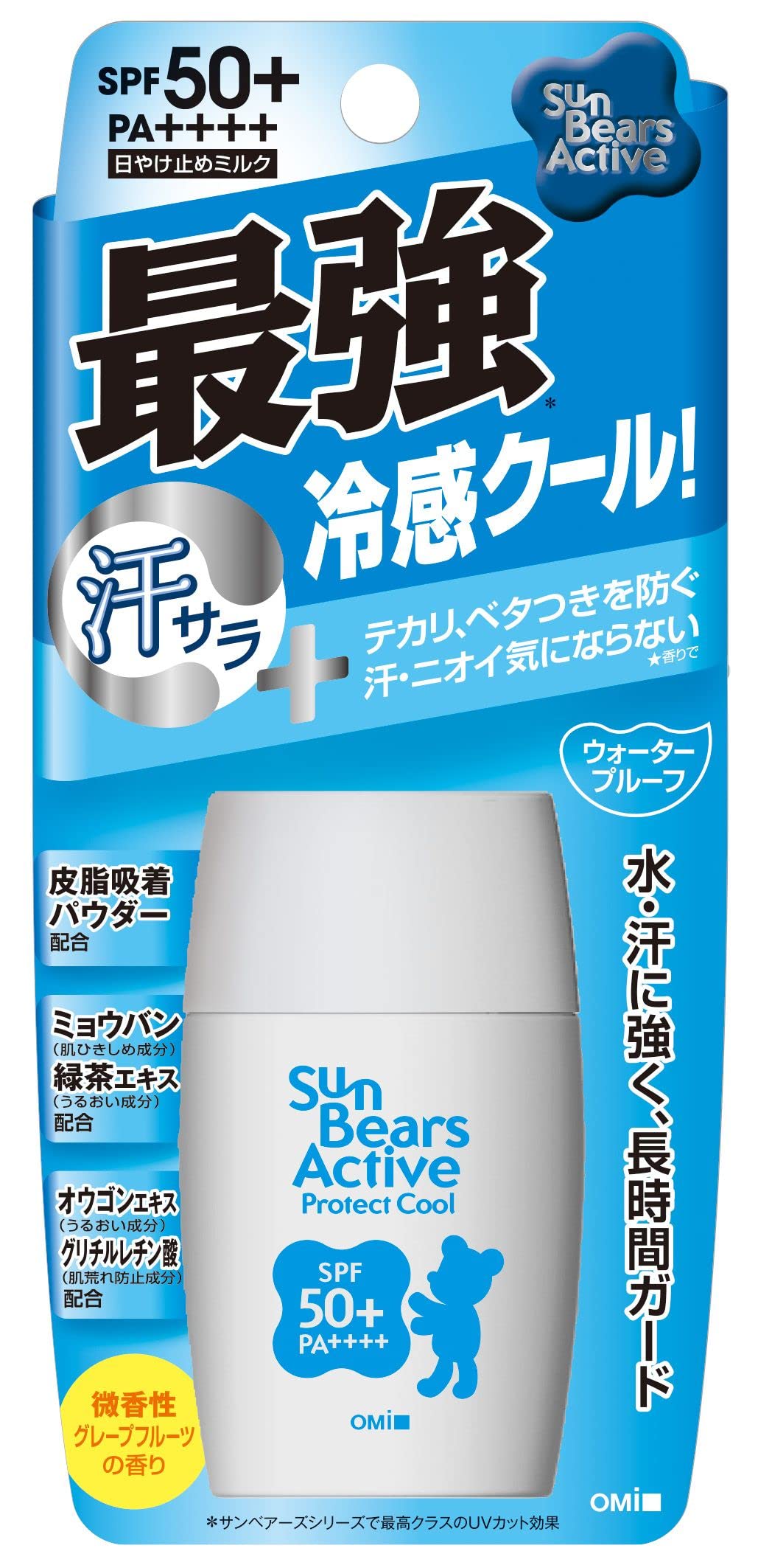 Oumikyoudaisha Sun Bears Active Protect Cool 30g