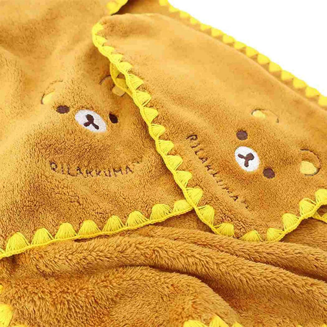 Marushin Face Towel Rilakkuma Microfiber Antibacterial and Odor Resistant
