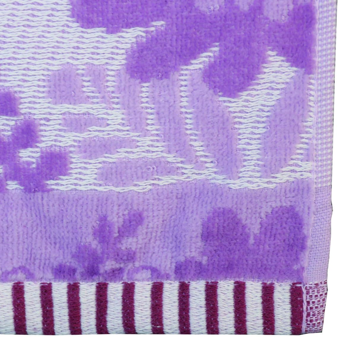 Marushin Moomin Quilted Purple Face Towel Made from Organic Cotton