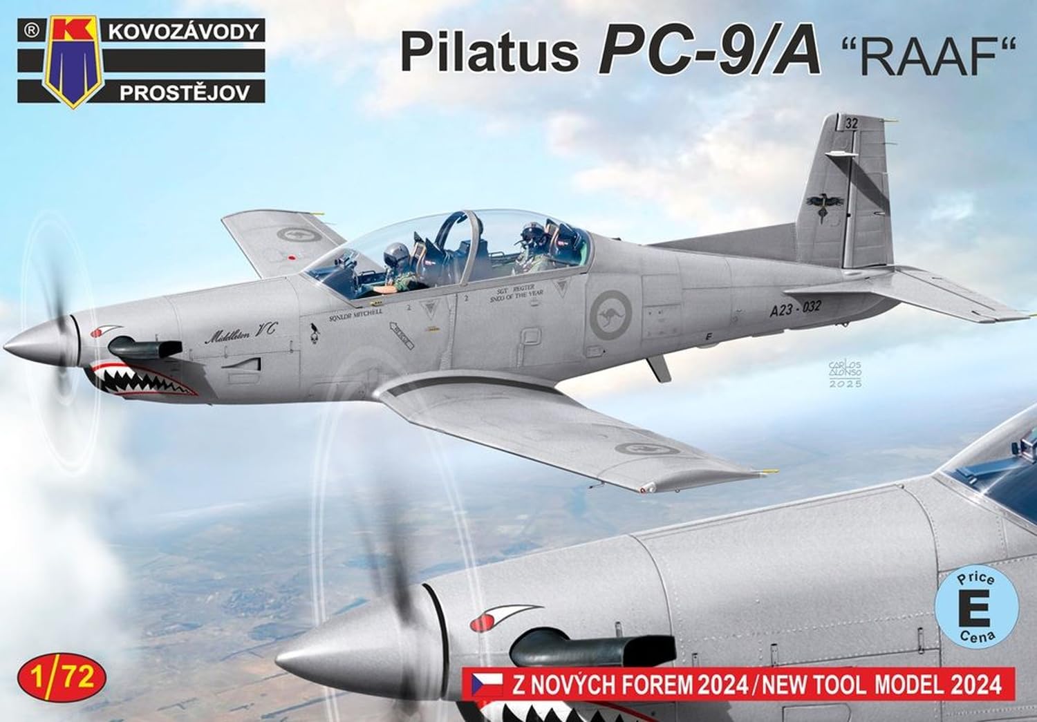 KP Model 1/72 Pilatus PC-9/A Australian Air Force Model Kit