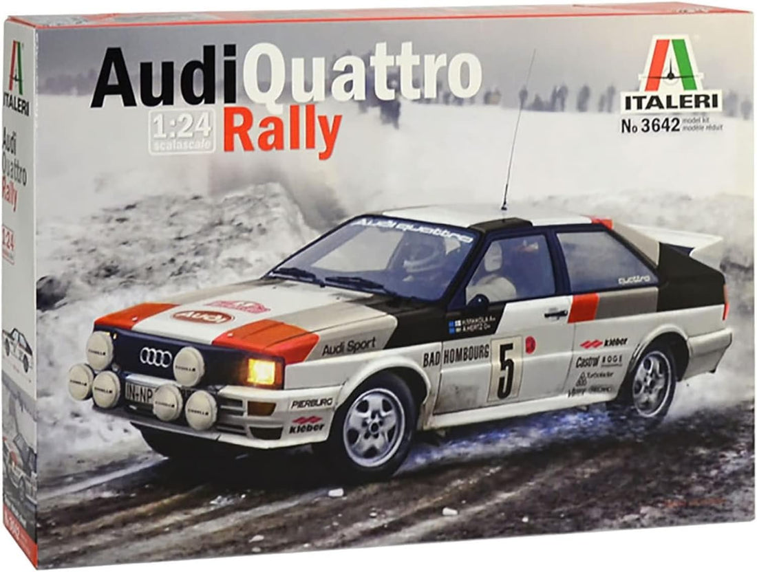 PLATZ 1/24 Audi Quattro 1981 Monte Carlo Rally Model Kit