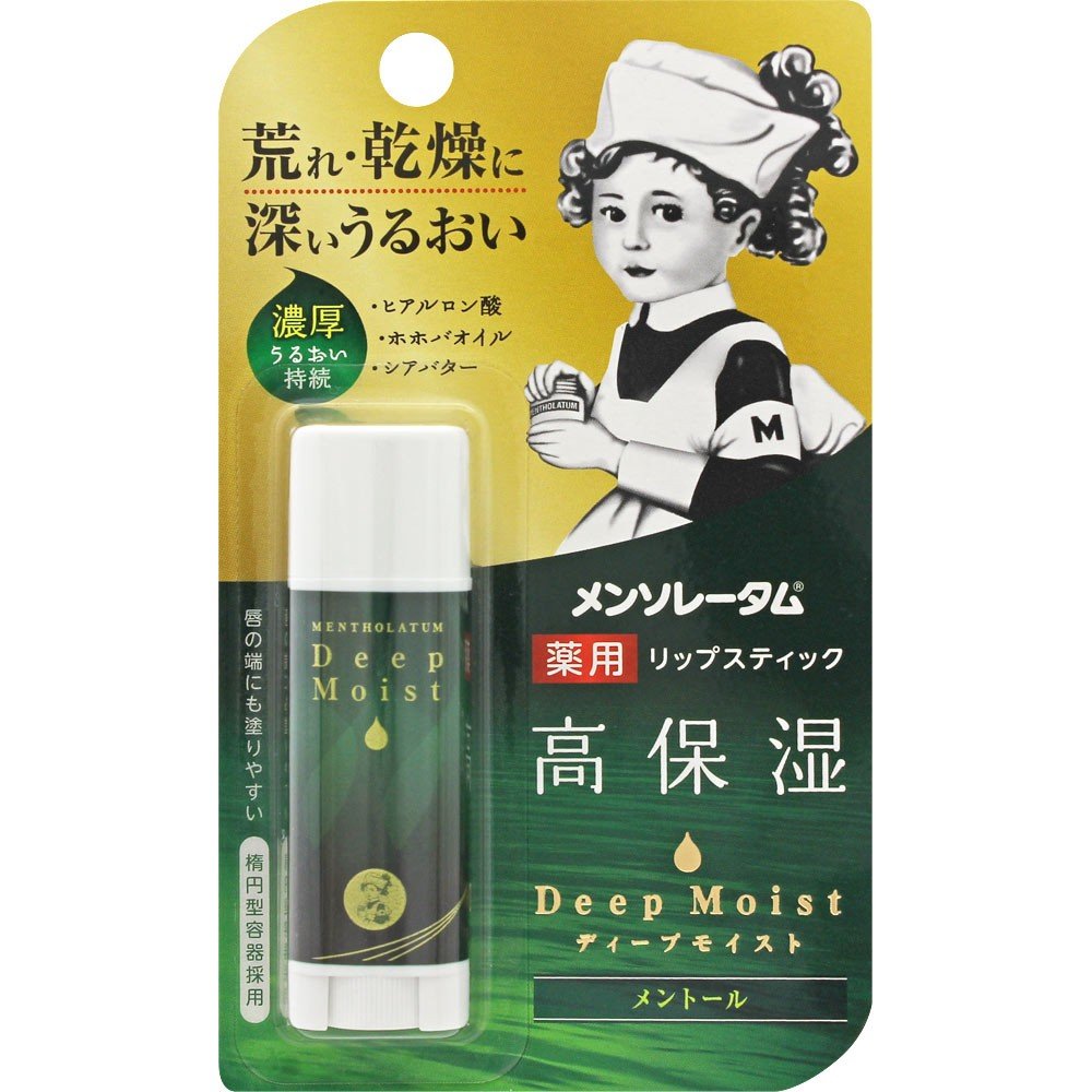 Mentholatum Deep Moist Lipstick with Menthol 4.5g