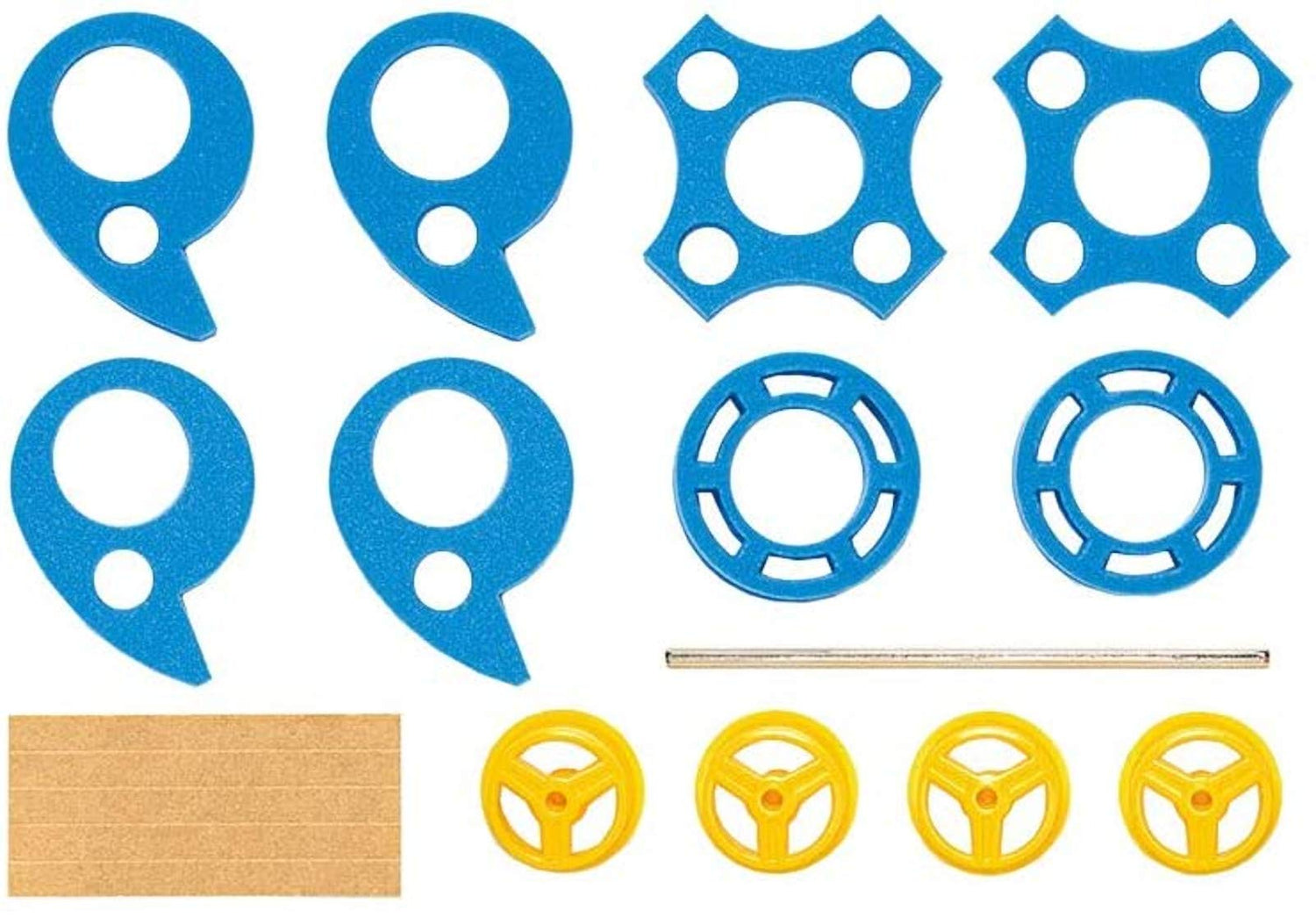 TAMIYA Fun Work Series No.241 Interesting Sponge Tire Set