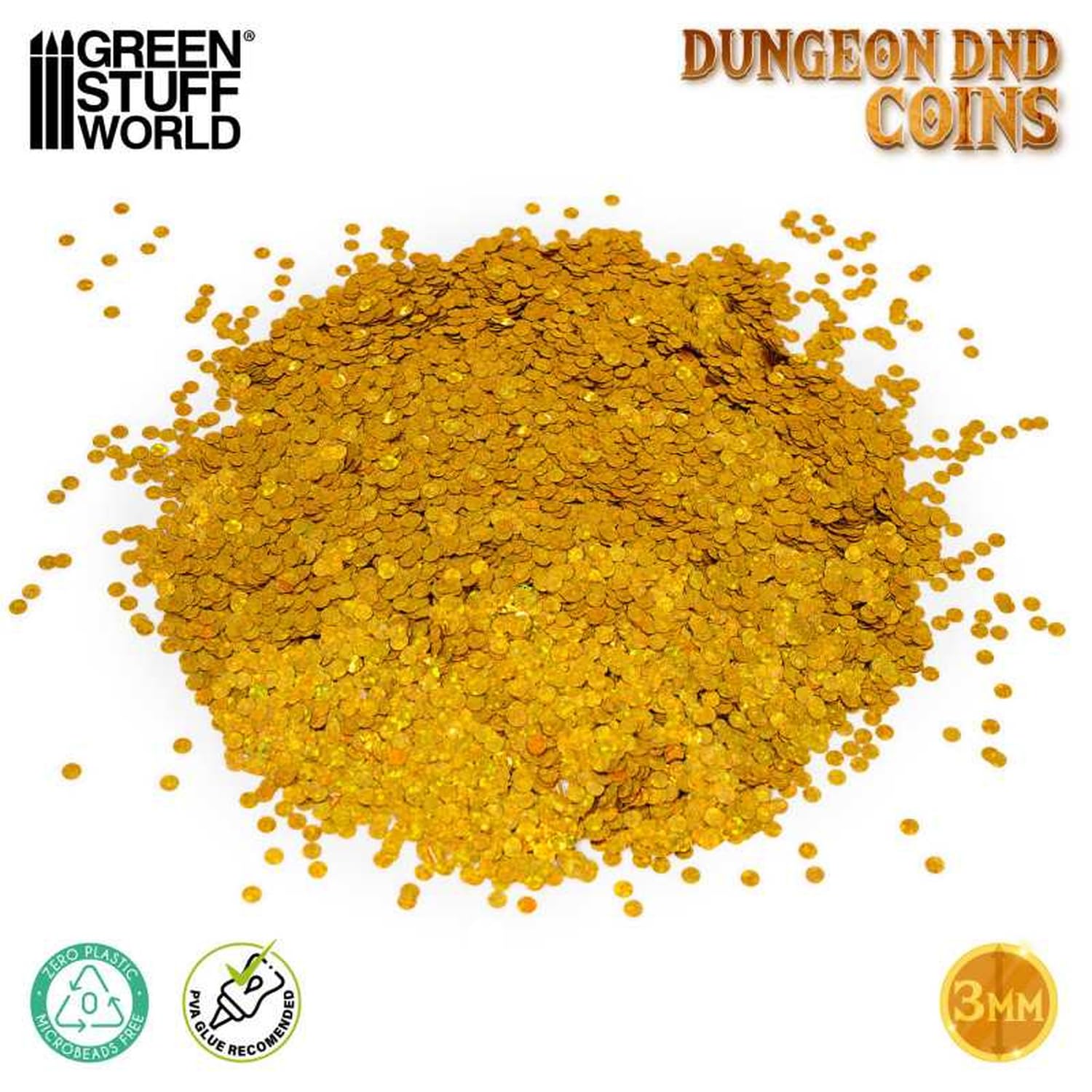 Green Stuff World Dungeon DnD Coin Miniature Accessory Set