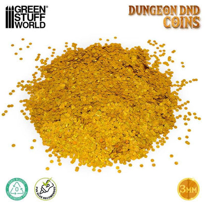 Green Stuff World Dungeon DnD Coin Miniature Accessory Set