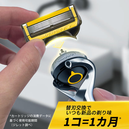 Gillette Razor System with ProShield Blades for Men