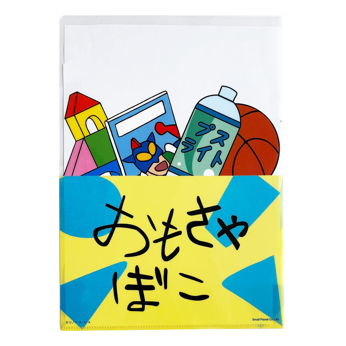 Small Planet Crayon Shin-chan A4 Clear File Collectible Item