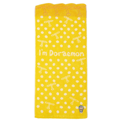Marushin Face Towel Featuring Doraemon Flying Takekoputoru